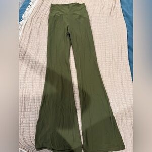 Old Navy Active High-Rise Flare Pants in Olive